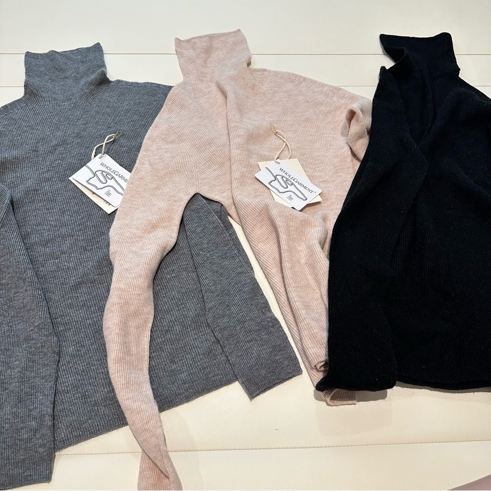 100% merino wool sweater